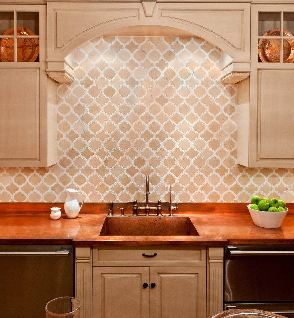 Copper Counters kitchen tile