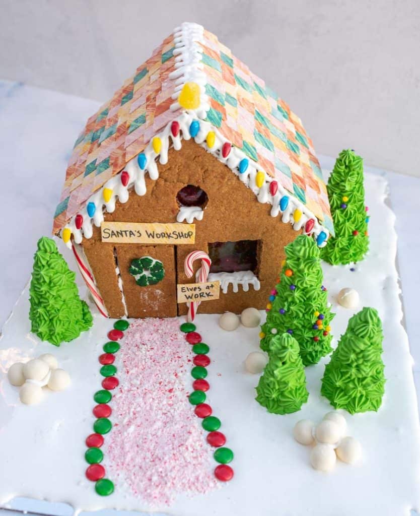 Gingerbread Candy House Ornament
