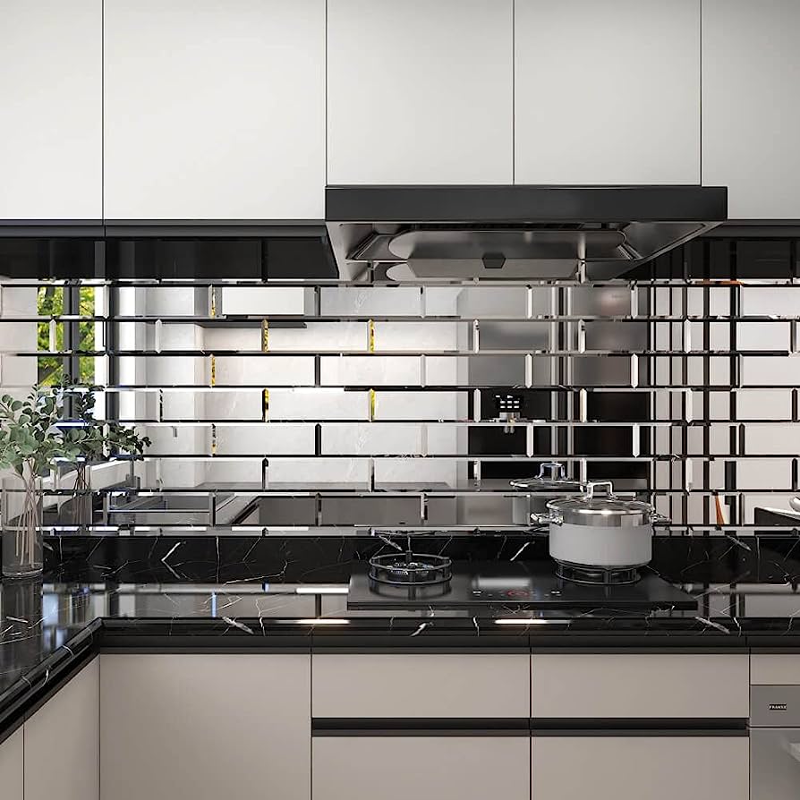 Mirrored Surfaces kitchen tile