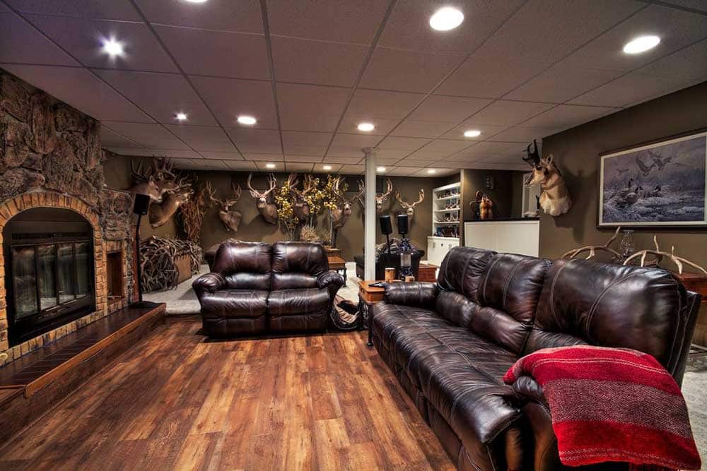Comfort and Style of Man Cave