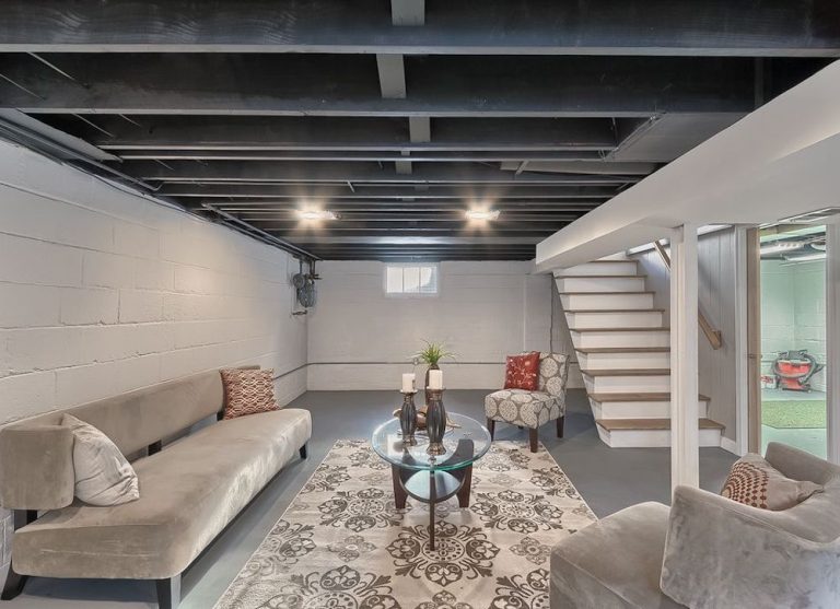 24 Exposed Basement Ceiling Ideas for a Trendy Look