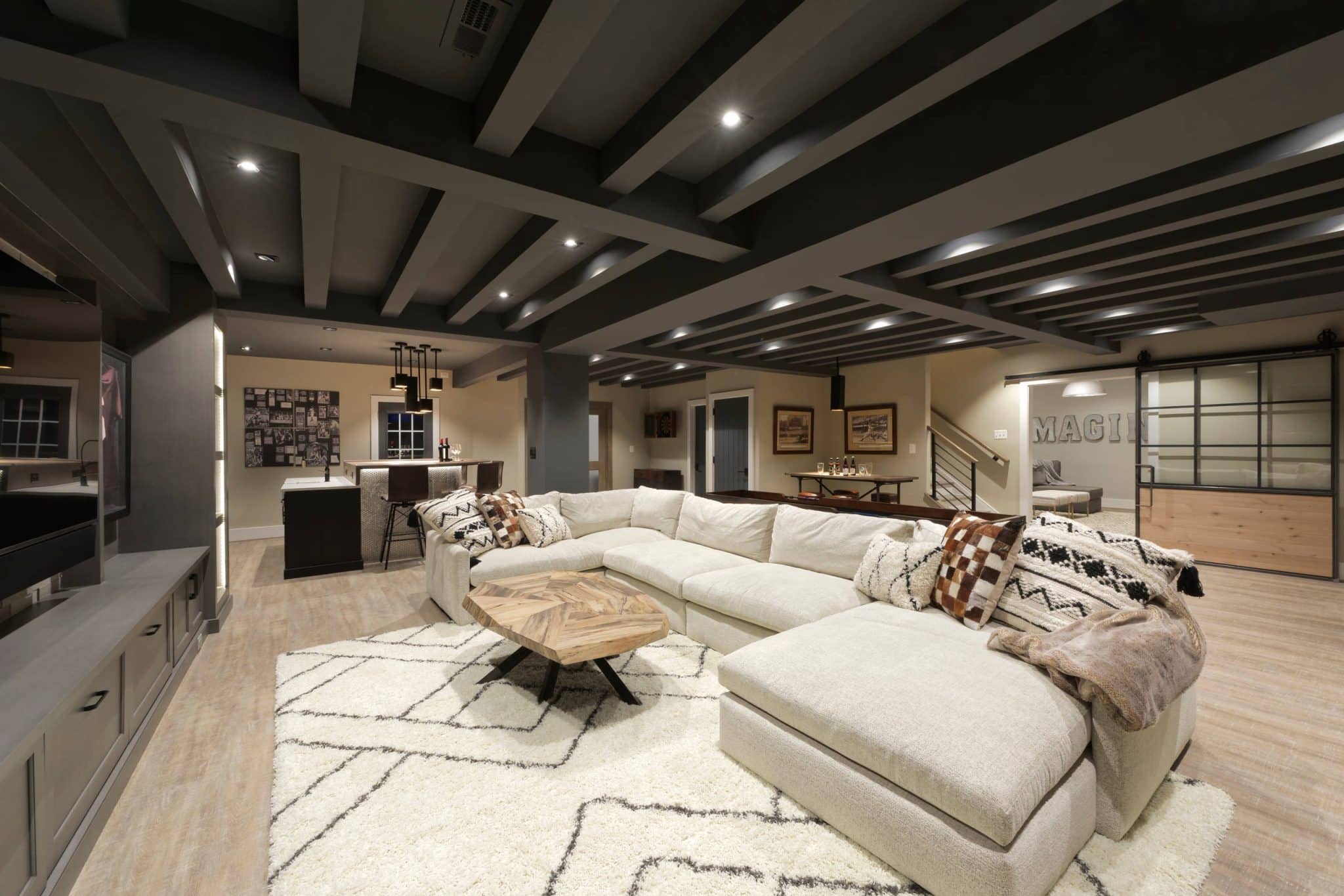 24 Exposed Basement Ceiling Ideas for a Trendy Look - AlittleDelightful