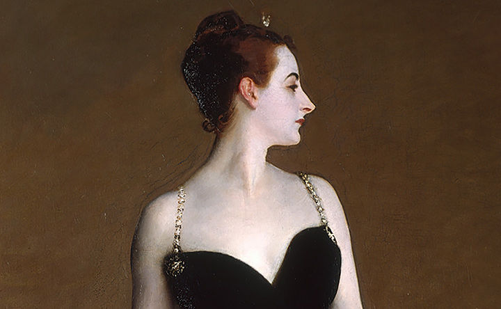 Madame X by John Singer Sargent, 1883-1884