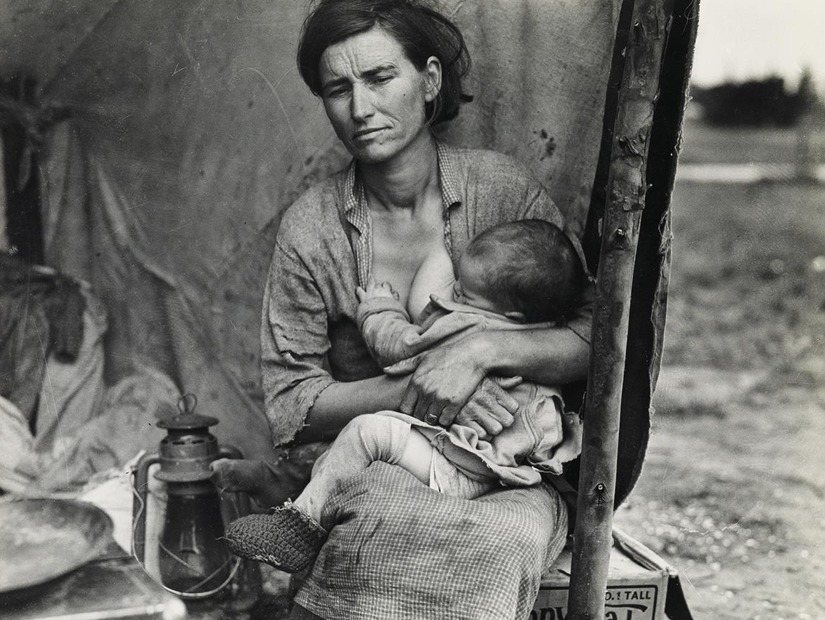 Migrant Mother by Dorothea Lange (1936)