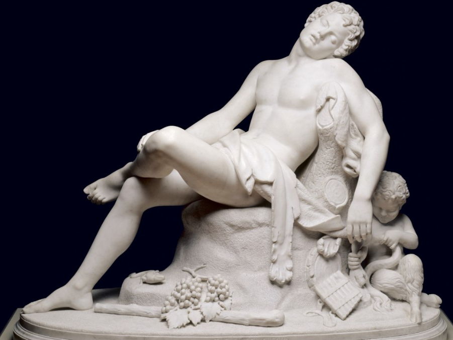 The Marble Faun by Harriet Hosmer, 1860