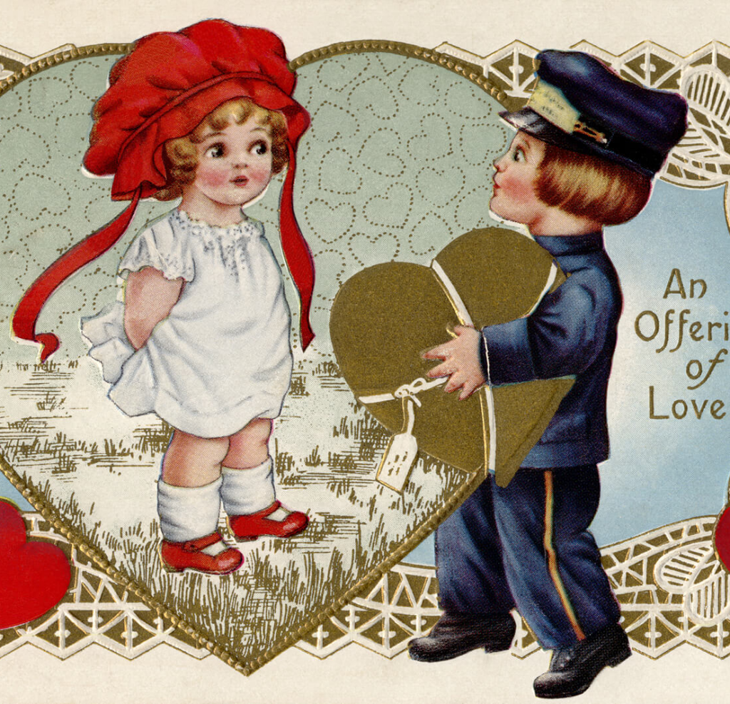Vintage Valentine Cards