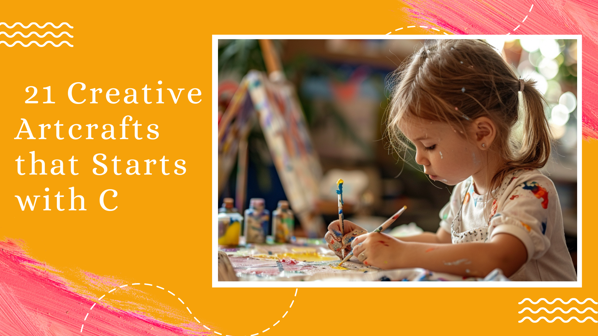 Creative Artcrafts that Starts with C