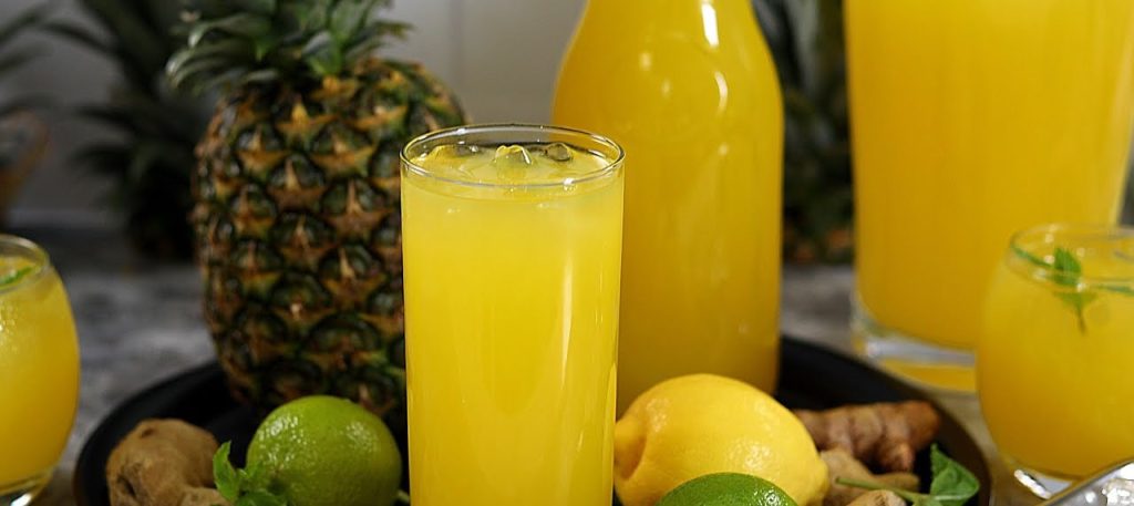 Ginger Pineapple Juice