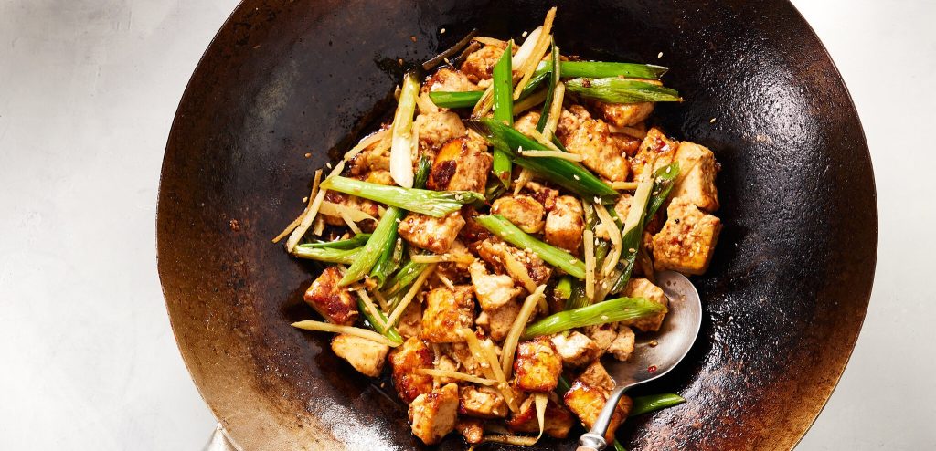 Ginger Tofu Stir-fry