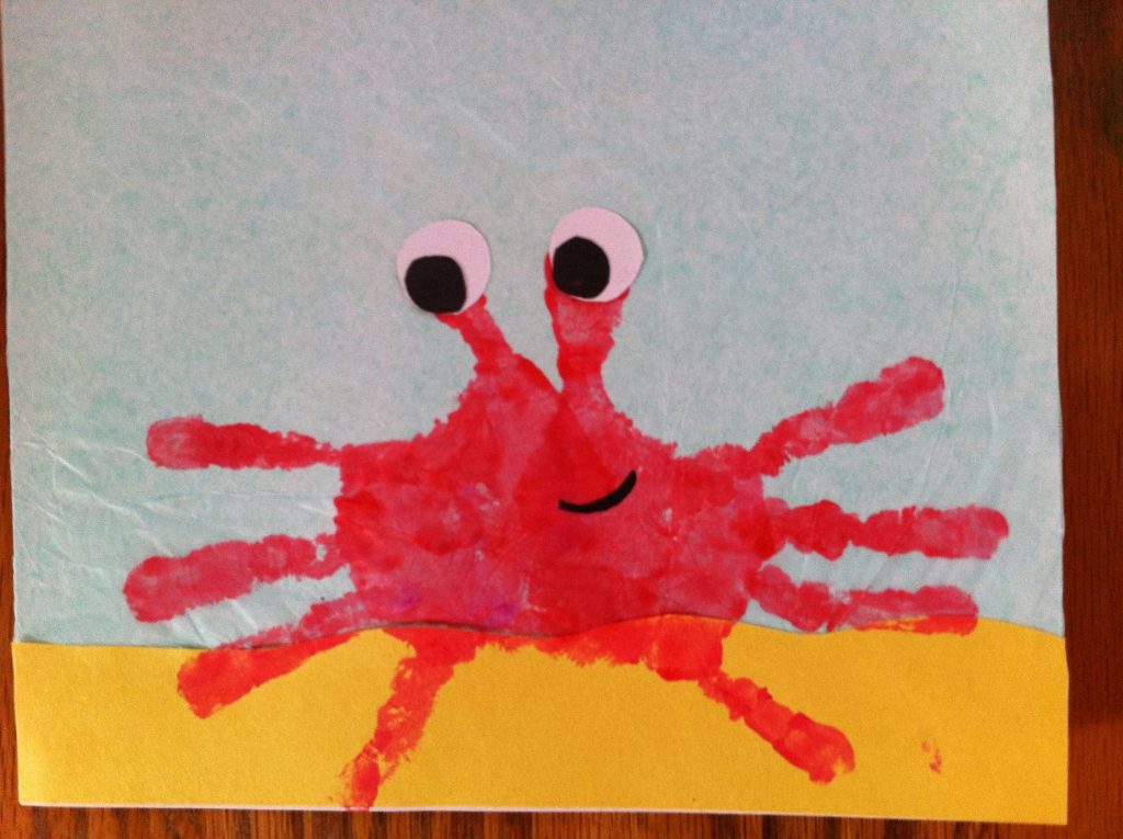 Handprint Crab