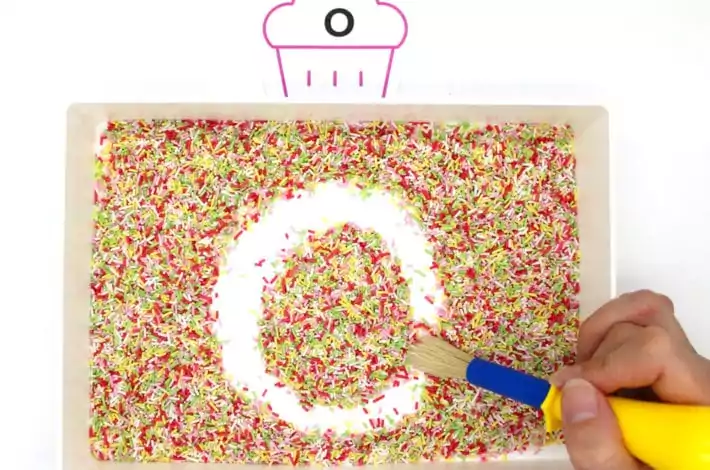 Letter Sprinkle Sweep