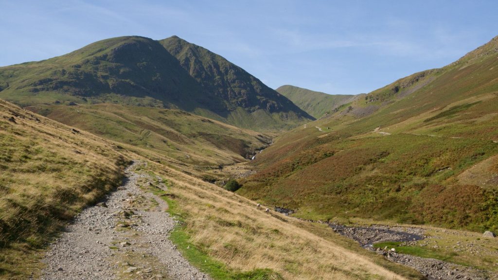 Helvellyn Trail - Lake District, England