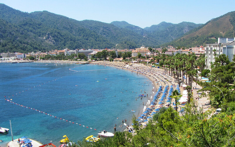 Içmeler Beach, Marmaris, Turkey