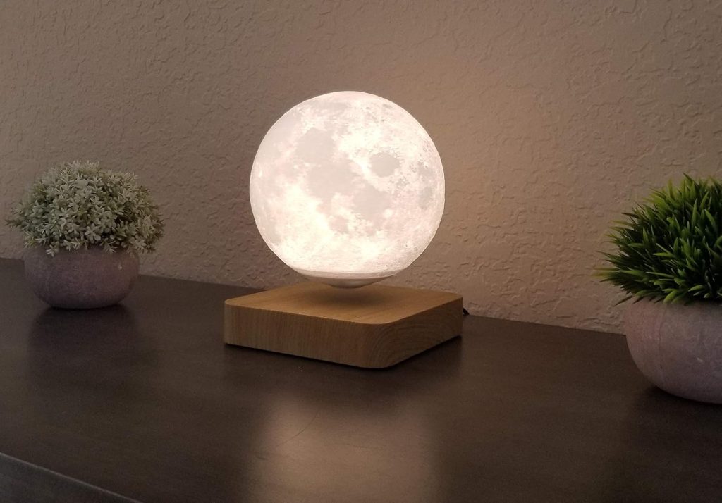 Levitating Moon Lamp