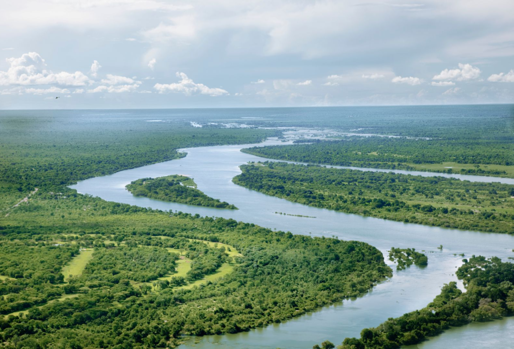 Zambezi River, Zambia:Zimbabwe