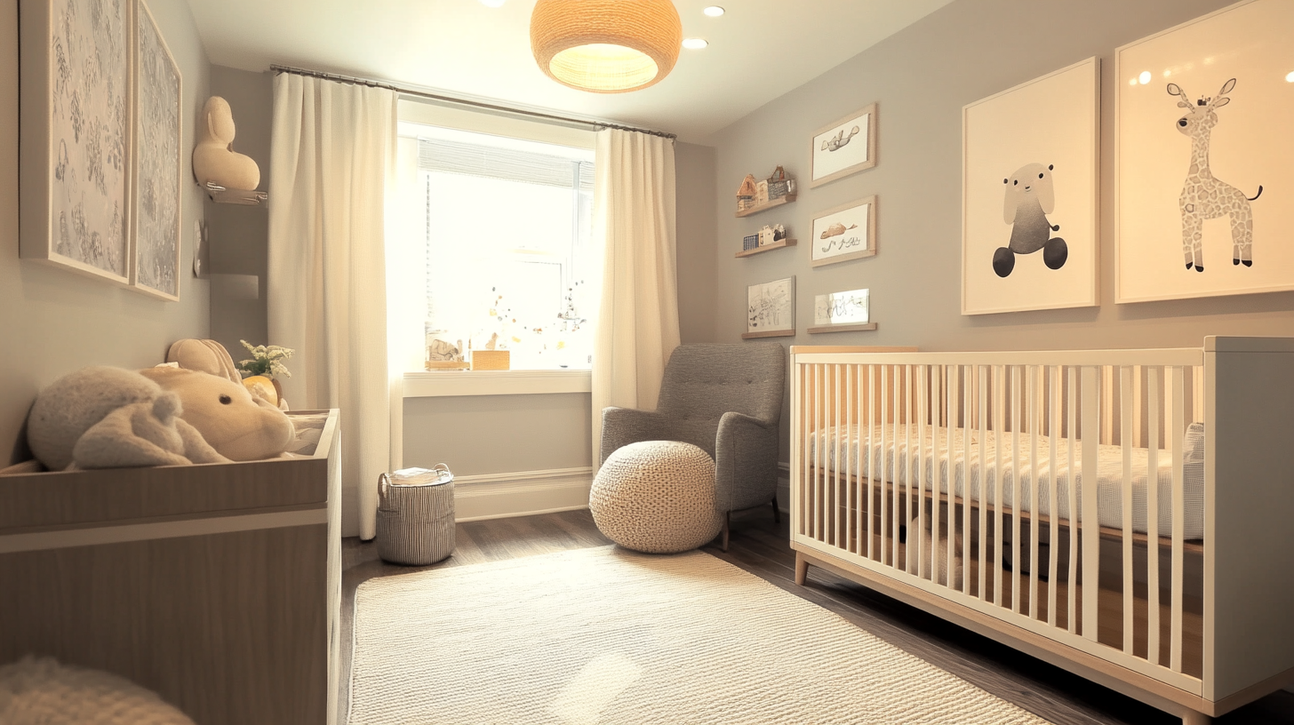 How To: Designing a Modern Chic Nursery for Your Baby