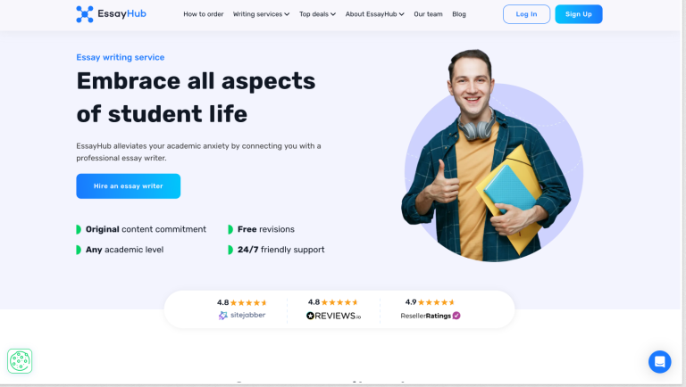 Discover EssayHub With Us: A Full Review On The Newest 1-Page Abstract Service
