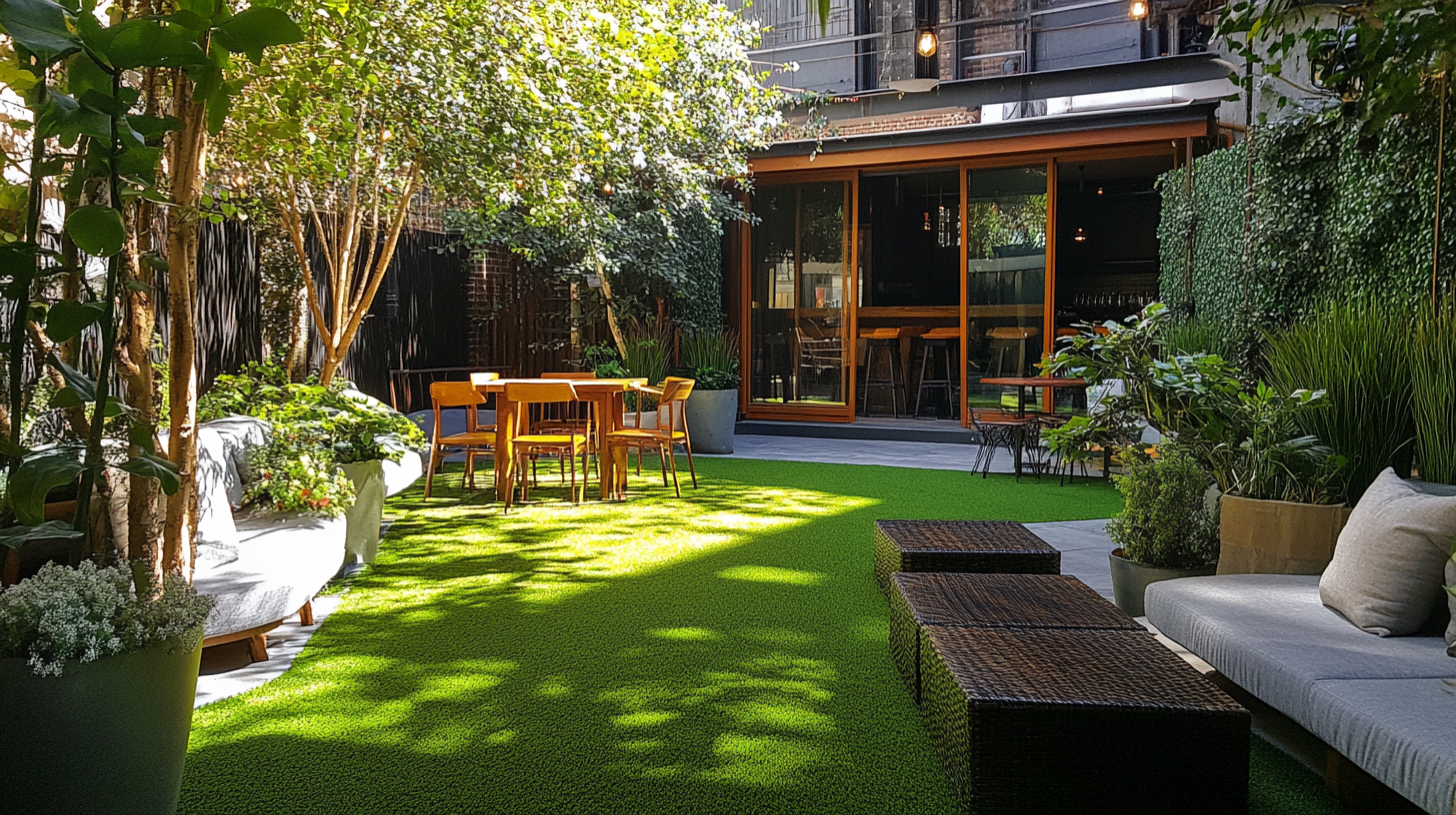 7 Creative Ways to Use Artificial Grass to Transform Outdoor Space