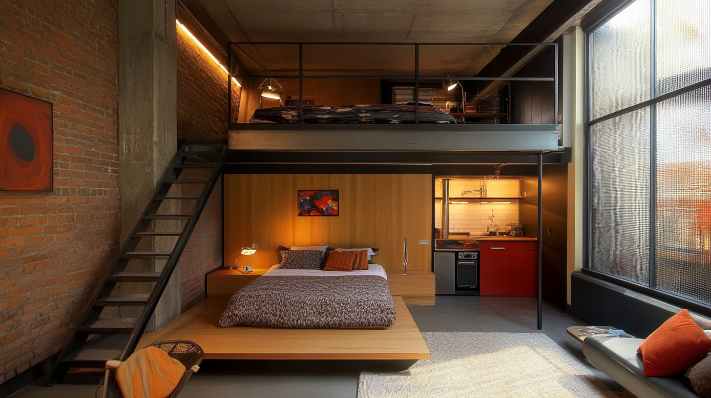 Design Ideas for a Stylish and Practical Loft Bedroom