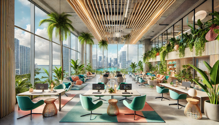 Vibrant and Unique: Exploring Miami’s Trendsetting Office Interior Designs