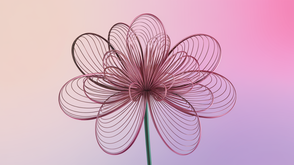 Abstract Flower