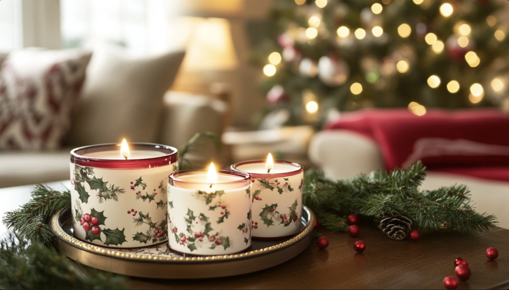 Christmas-Scented Candles 