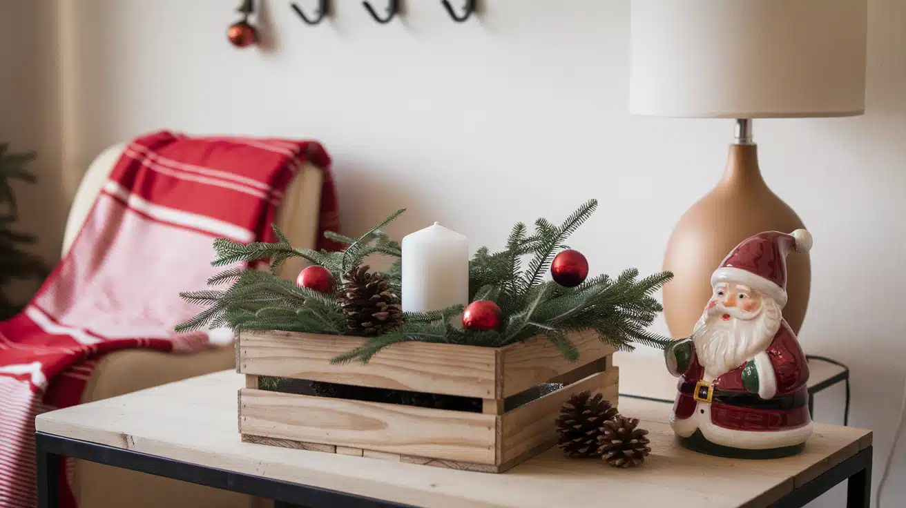 Coffee Table Christmas Decor Made Easy