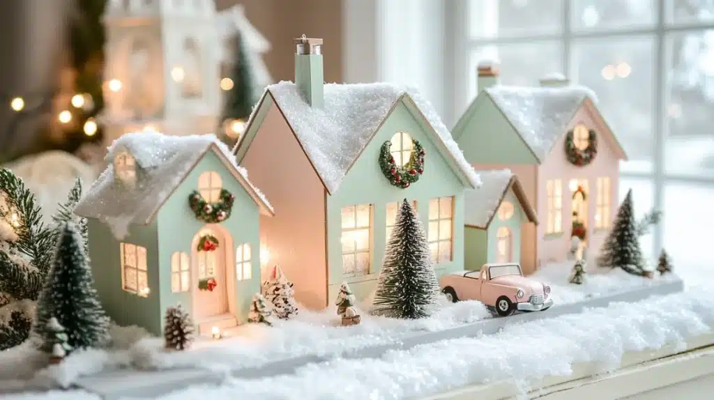 Customization of DIY Christmas Village