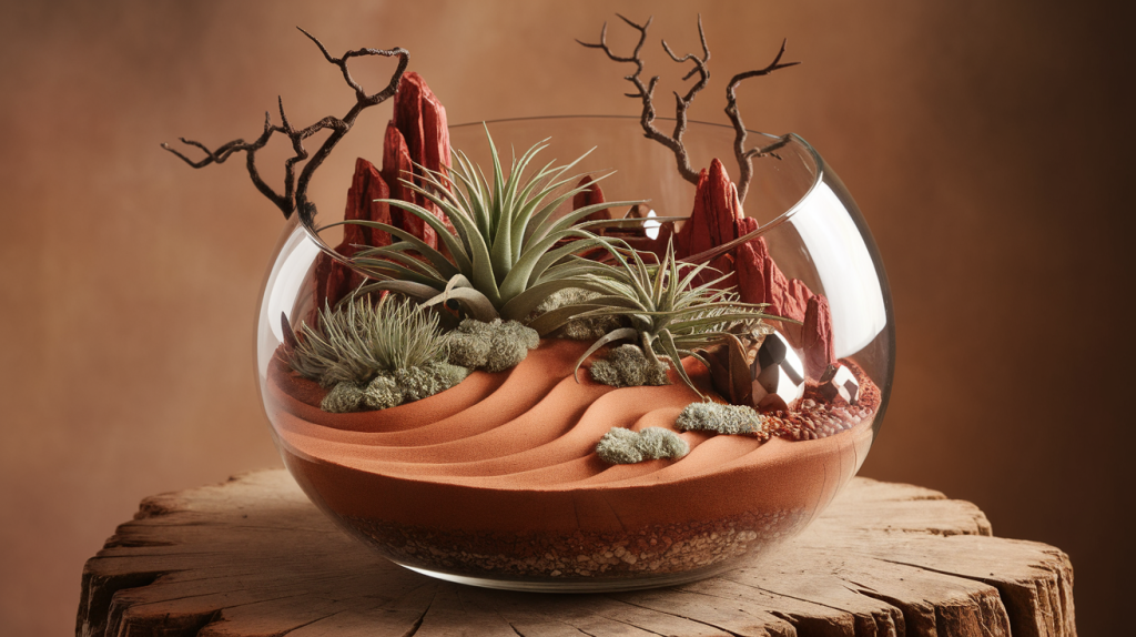 Desert Air Plant Terrarium