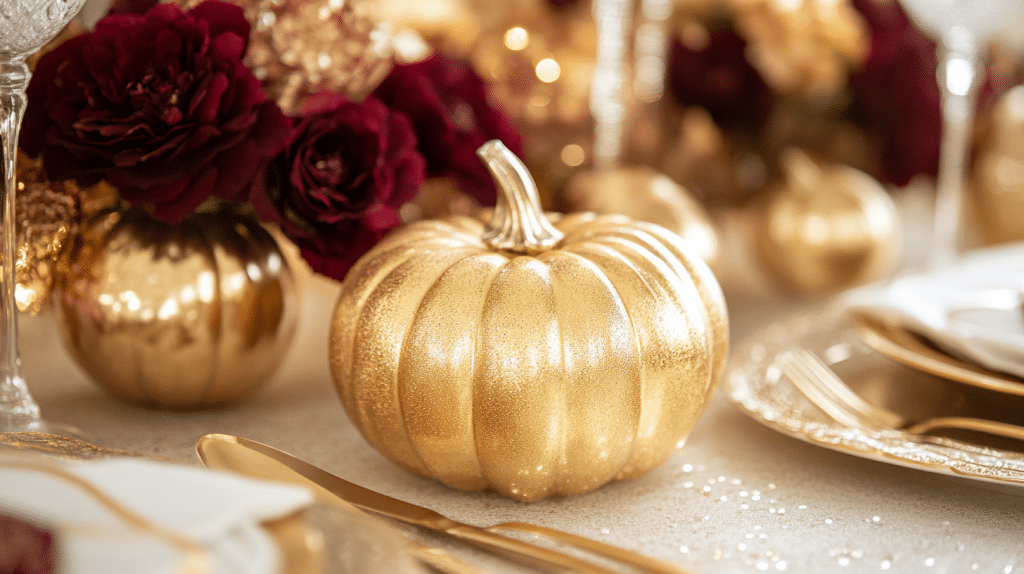 Golden Pumpkin Glam