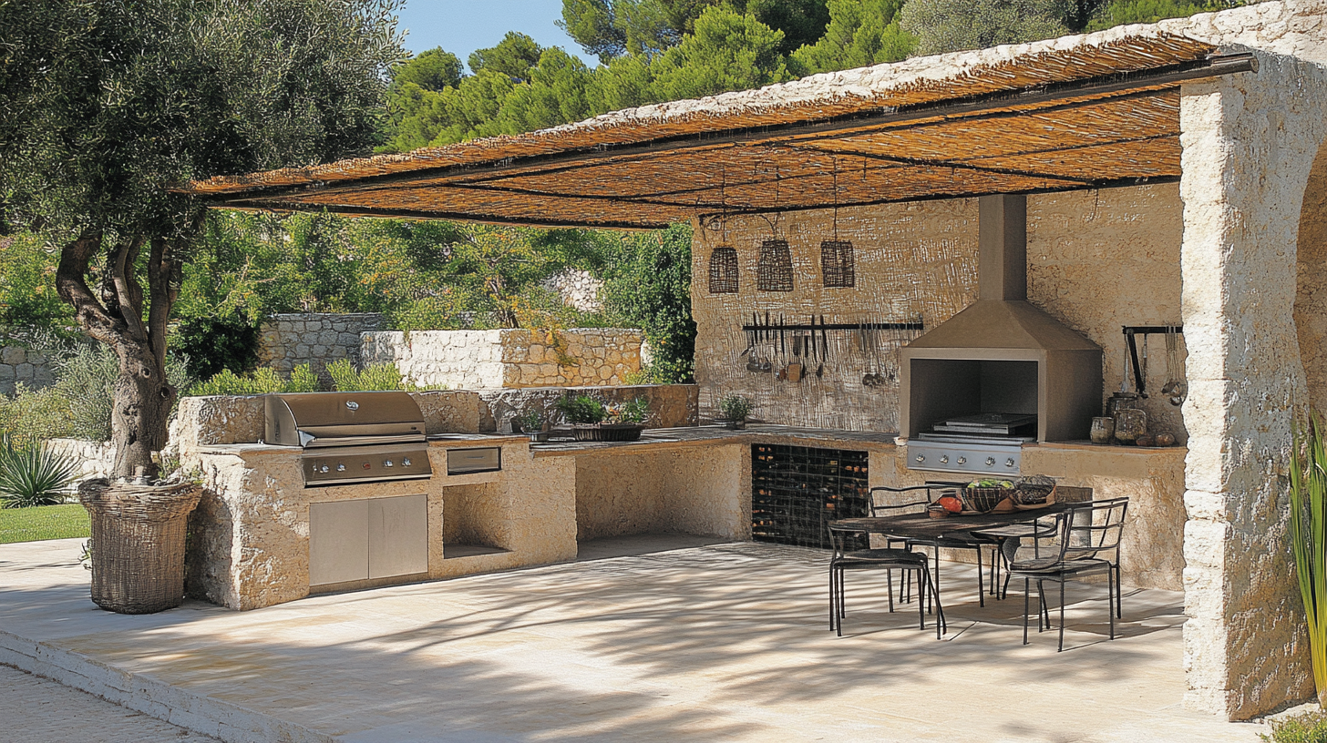 How to Decorate Outdoor Kitchens Stylishly