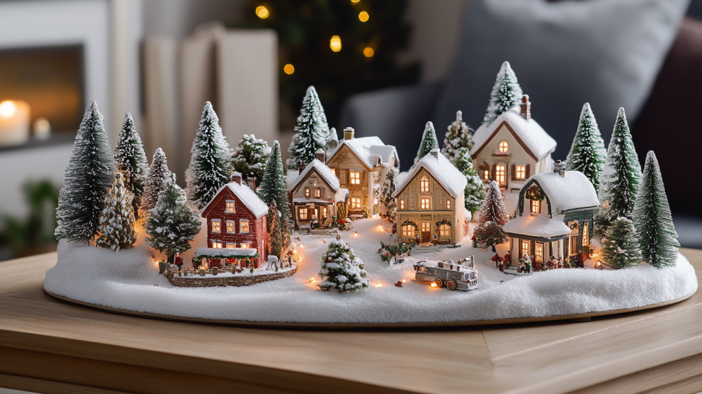 Miniature Christmas Village