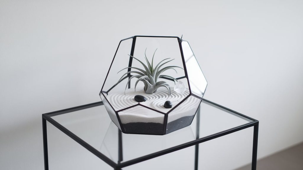 Modern Minimalist Air Plant Terrarium