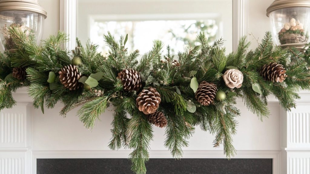 Natural Evergreen Garland Creation