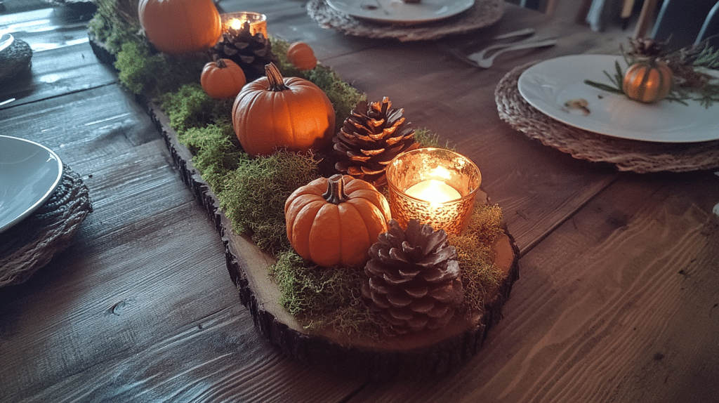 Rustic Woodland Table