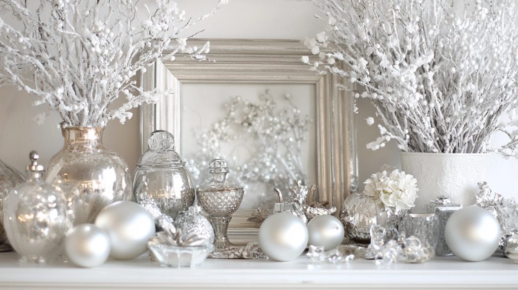 Silver and White Theme