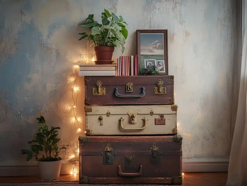 Stacked Trunk Display