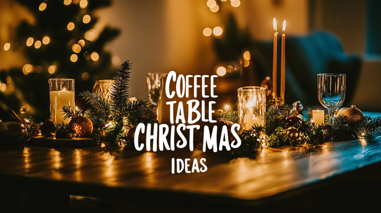 29 Unique Coffee Table Christmas Decor Ideas for 2024