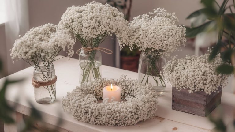 22 Ways to Use Baby’s Breath in Centerpieces