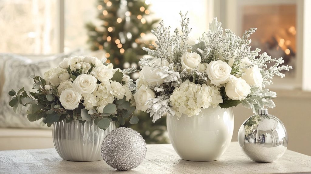 White Floral Arrangements