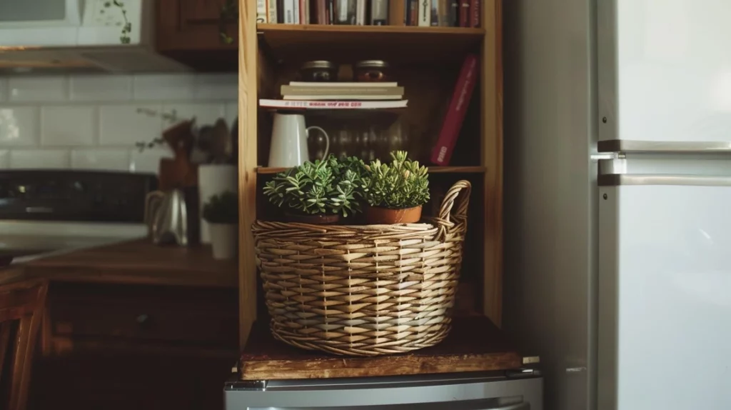 Woven Baskets and Trays