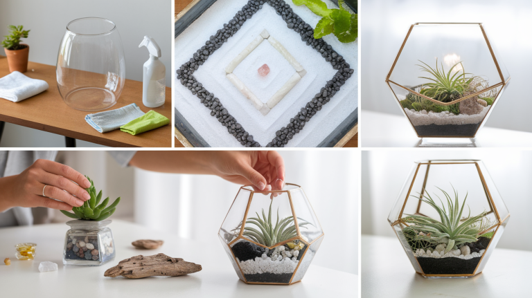 How to Easily Create an Air Plant Terrarium