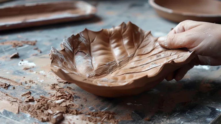 DIYs: Clay Leaves, Clay Leaf Bowl, and Two-Tone Clay Leaves