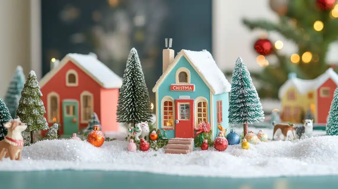 diy christmas village