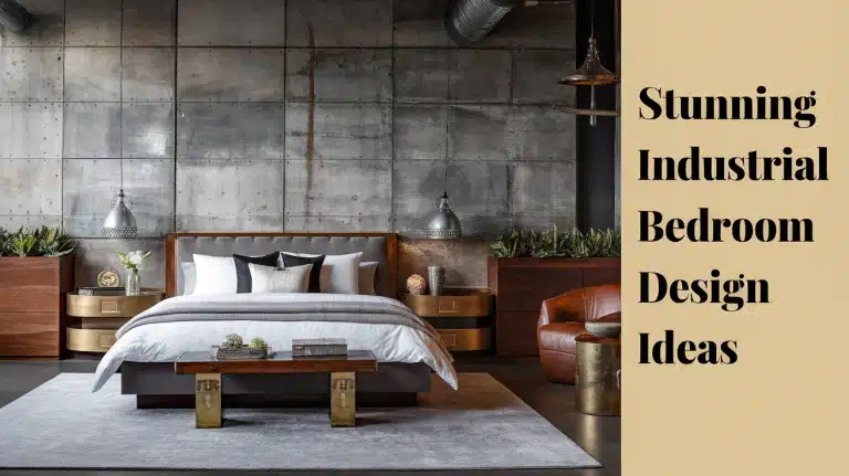 22 Industrial Bedroom Design Ideas to Inspire You