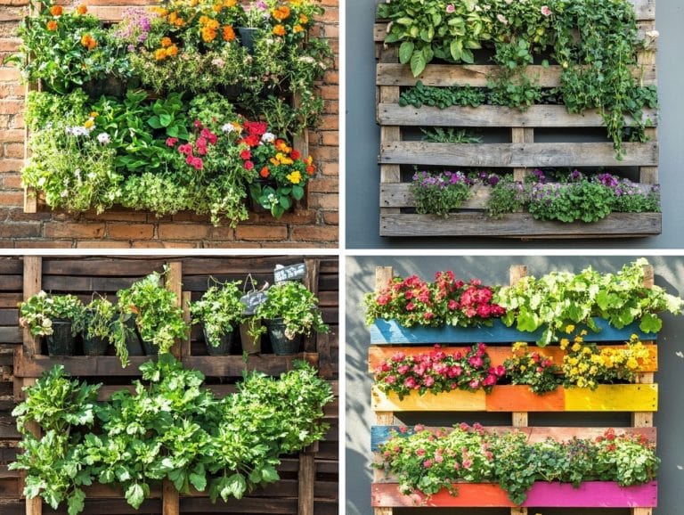 17 Creative Pallet Planter Ideas for Your Garden