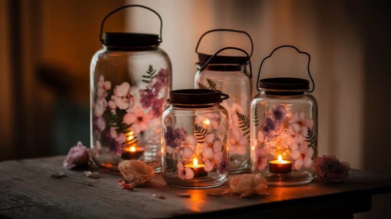 DIY Pressed Flower Lanterns: Turn Flowers into Glowing Art