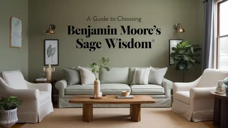 A Guide to Choosing Benjamin Moore’s Sage Wisdom