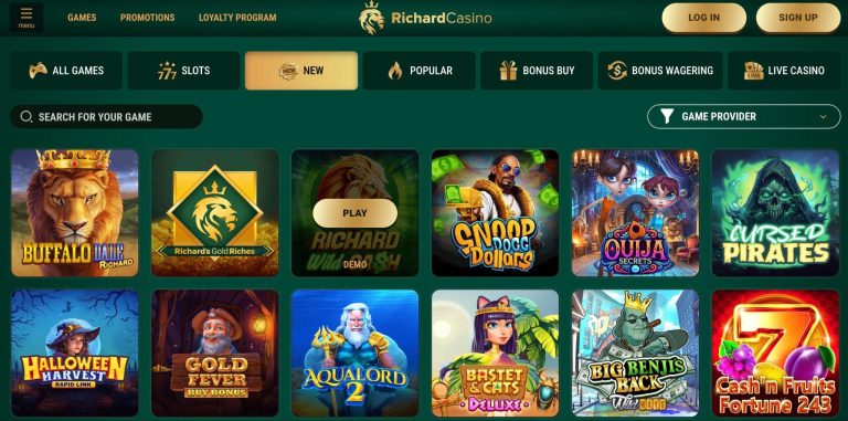 Richard Casino No Deposit Bonus Codes