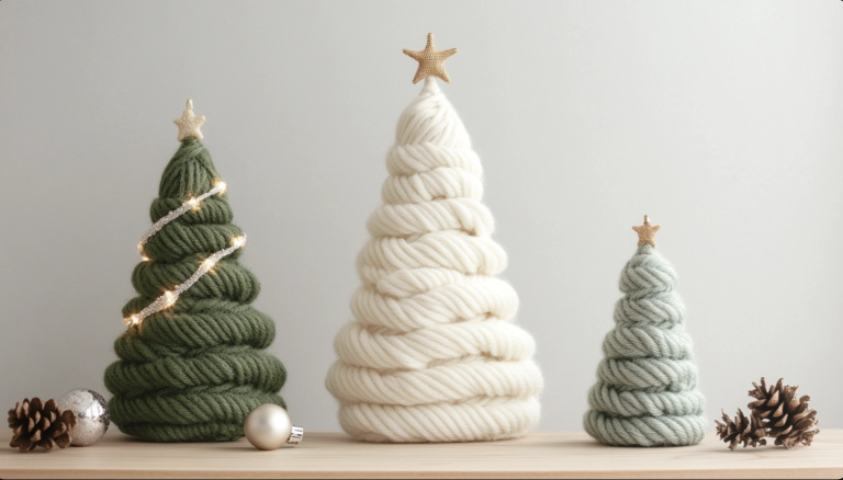 Yarn Christmas Trees: A Step-by-Step Crafting Guide